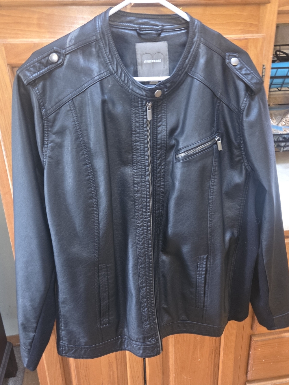 Maurices plus size 3 moto jacket